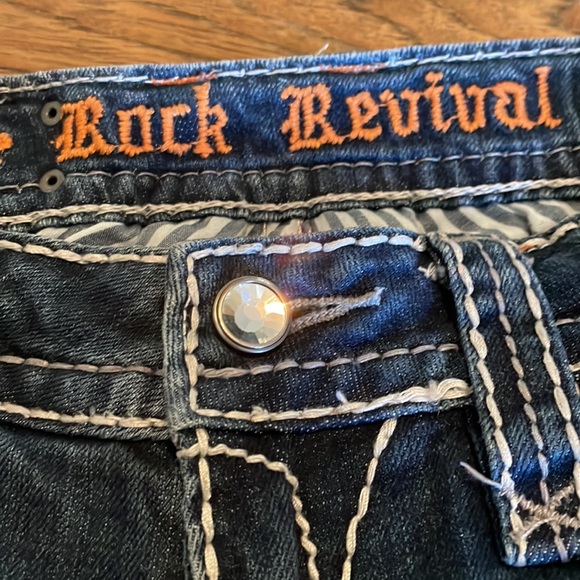 ♥️👖HP👖♥️Rock Revival Darcy Bootcut Jeans - Picture 3 of 7
